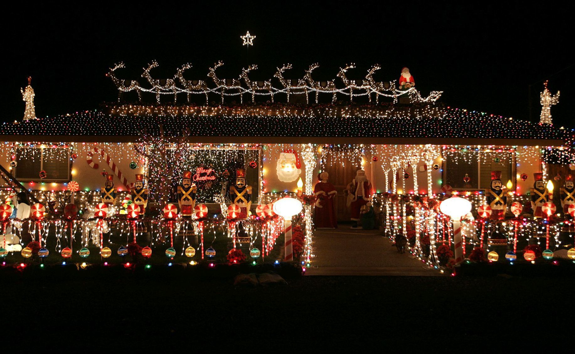 Napa Christmas lights